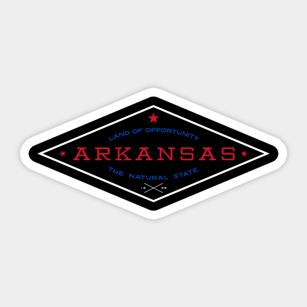 Arkansas Slogans Sticker by rt-shirts